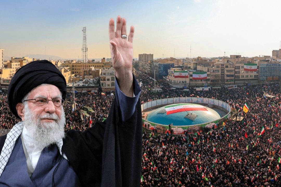 رهبر انقلاب: ملّت بزرگ ایران، همّت و هویت خود را به رخ دشمنان كشید