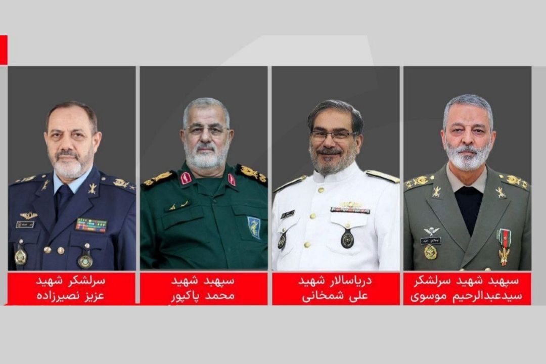 جمعی از فرماندهان نیروهای مسلح به همرزمان شهیدشان پیوستند