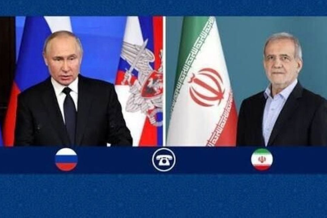 گفتگوی تلفنی ولادیمیر پوتین با مسعود پزشكیان