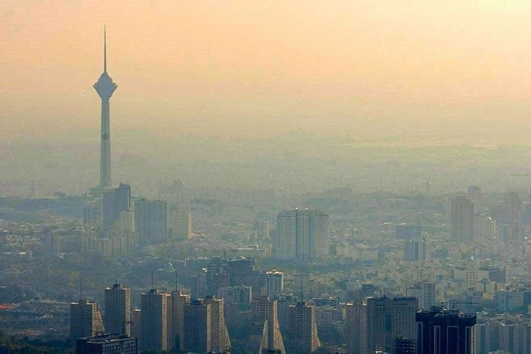 اطلاعیه سازمان حفاظت محیط زیست درباره آلودگی هوای شهر تهران
