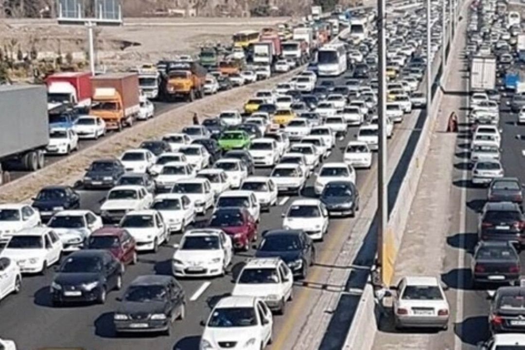 آزادراه تهران شمال یك طرفه شد