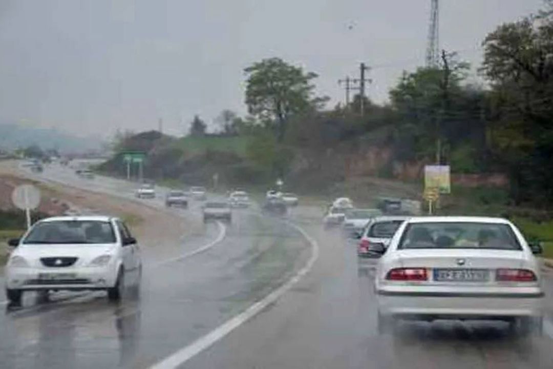 بارش برف و باران در جاده‌های 4 استان كشور