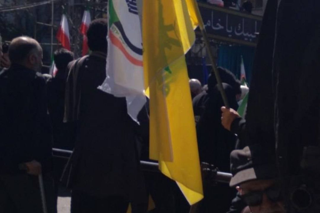 قابی از حضور پرشور میدان داران 