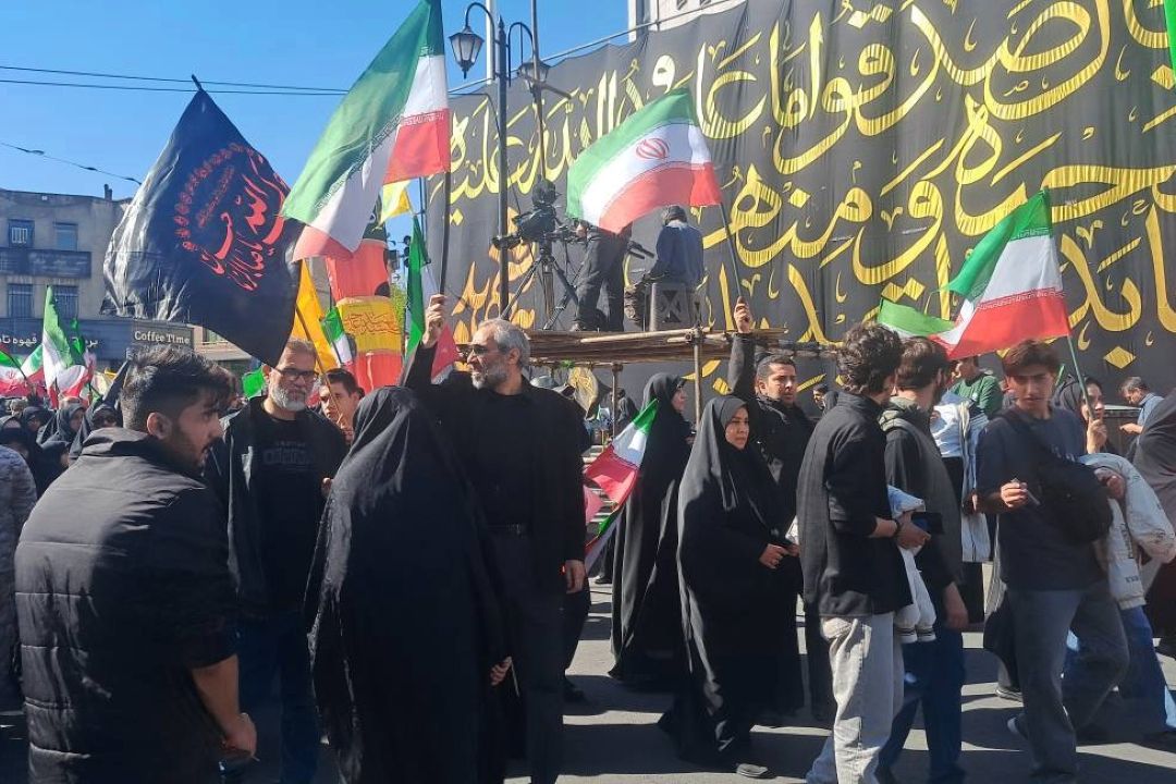 گزارش تصویری از مراسم اربعین رهبر شهید