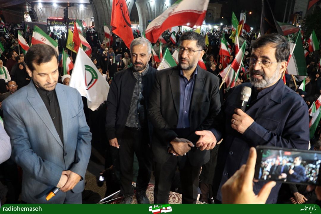 حضور استاندار قم در استیج «رادیو حماسه» 