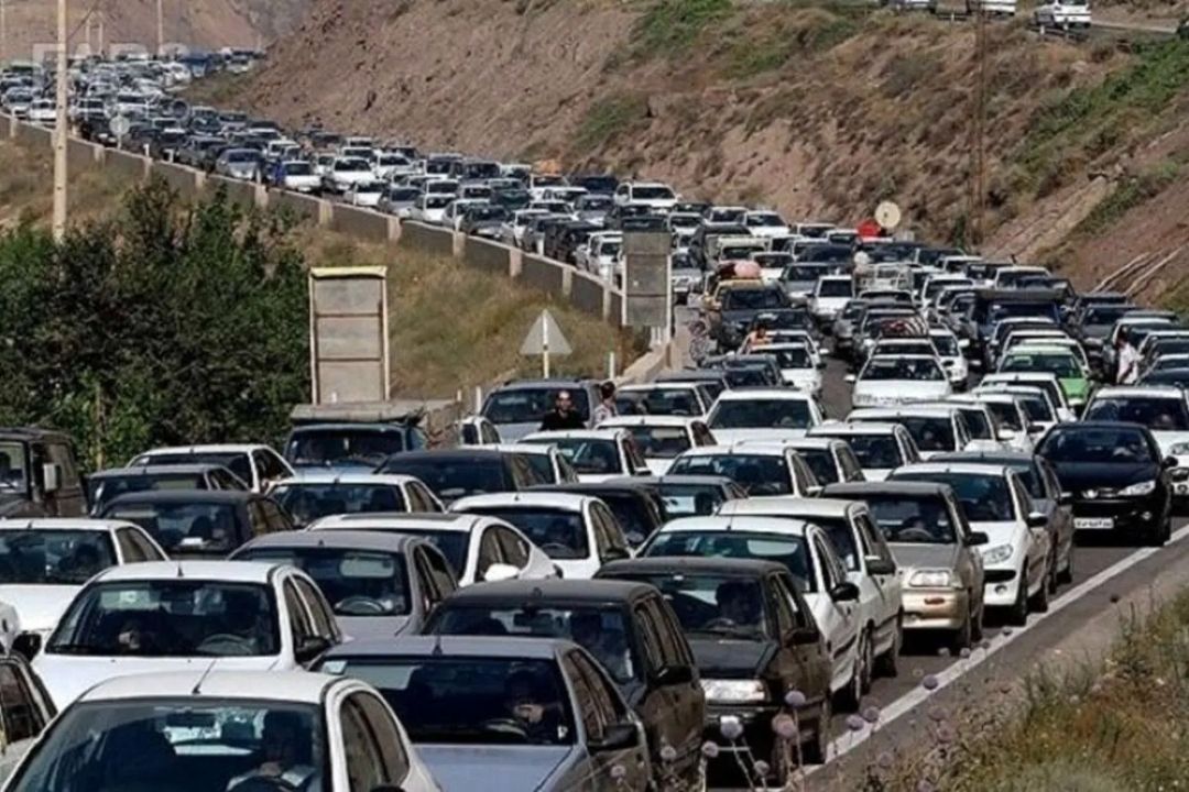 ترافیك در جاده‌های منتهی به پایتخت