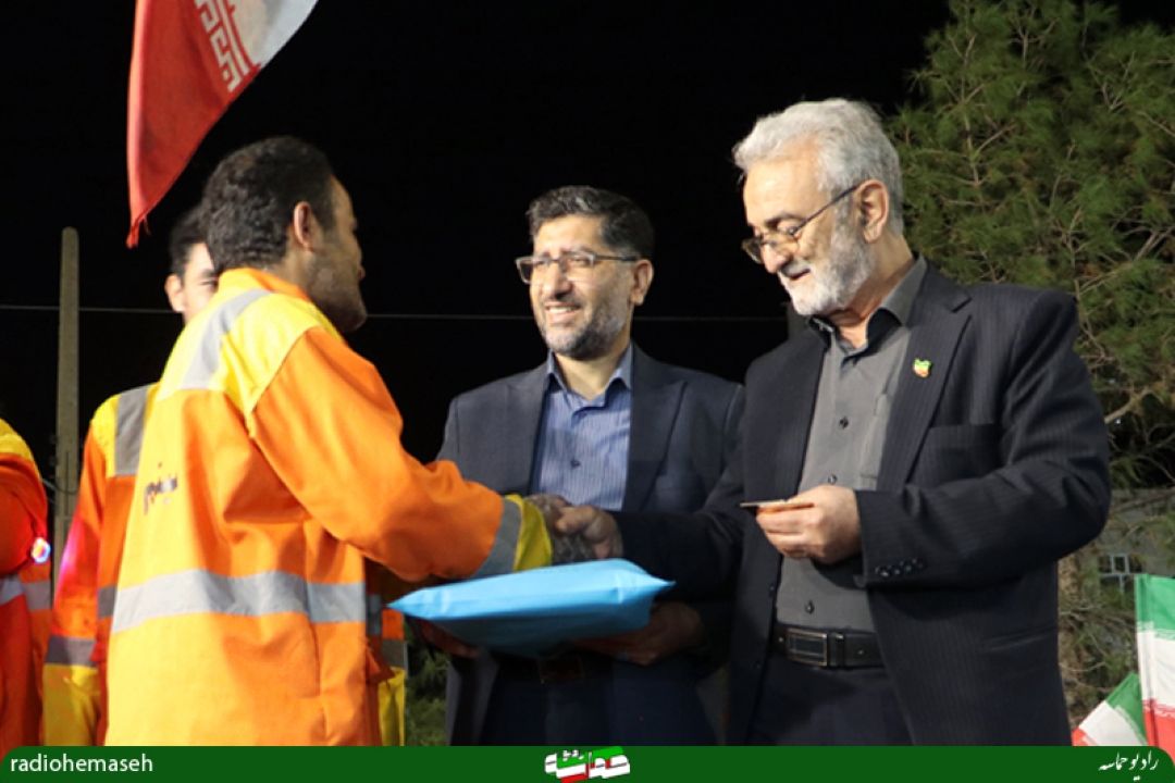 تجلیل از پاكبانان در برنامه میدانی "رادیو حماسه"