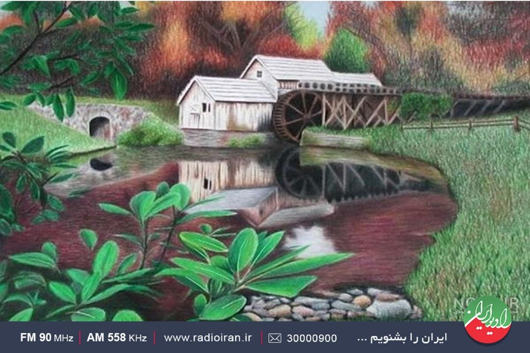 هنرمندی كه عاشق طبیعت است