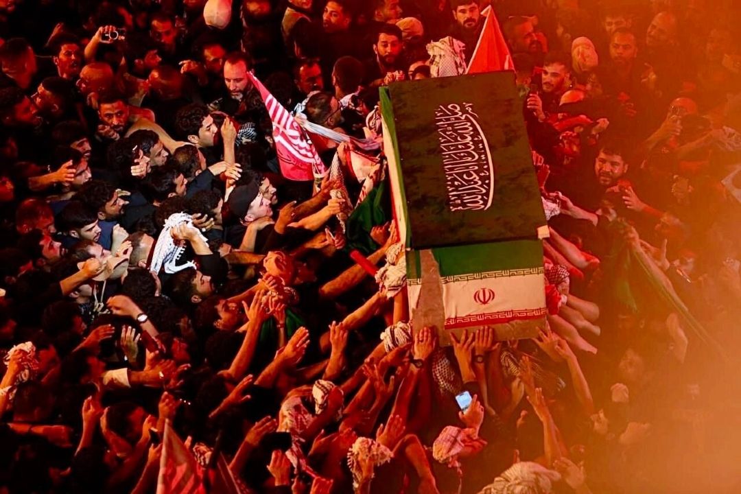 پایان مراسم وداع با امام شهید امت در كربلای معلی