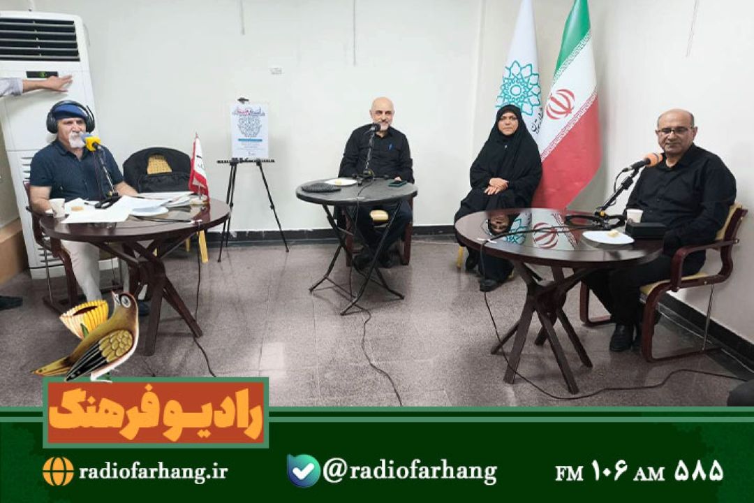 بازدید مدیر شبكه رادیویی فرهنگ از پشت صحنه برنامه آشتی‌كنان