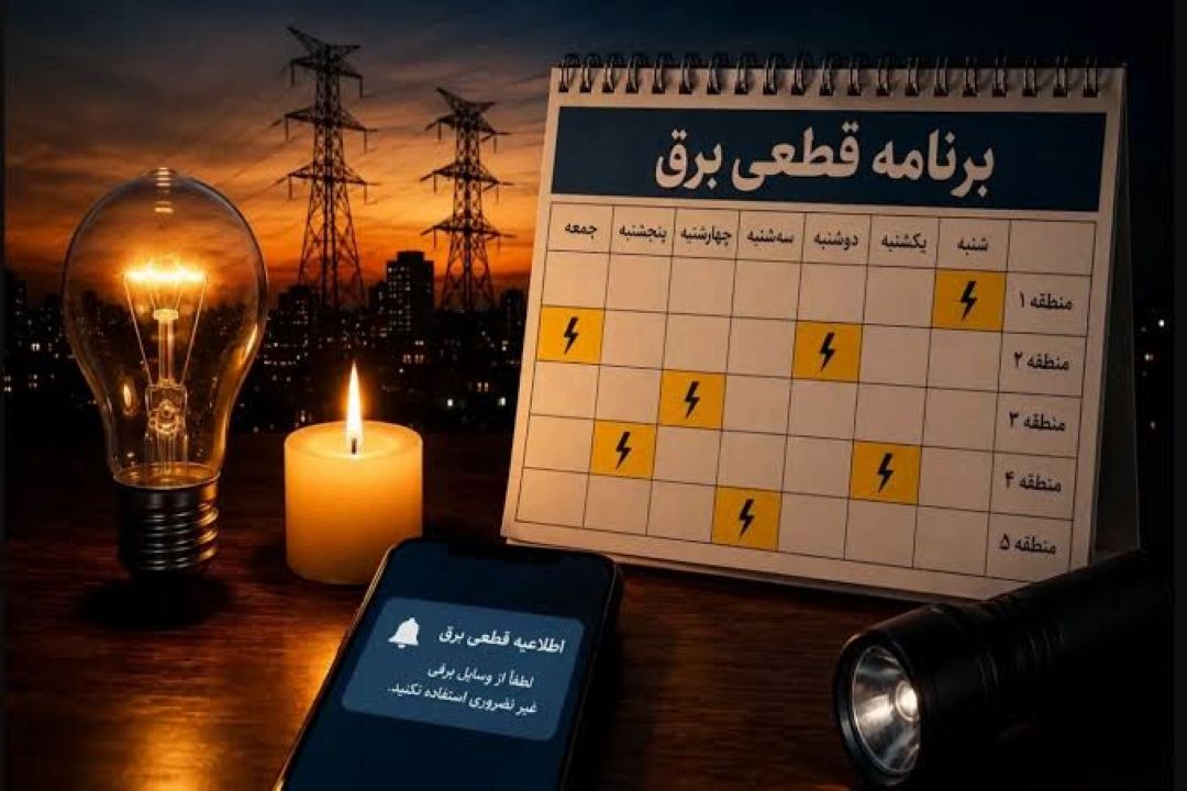 خاموشی‌های برنامه‌ریزی‌شده با هدف حفظ پایداری شبكه برق اجرا می‌شود