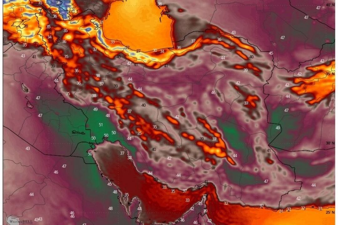 وضعیت جوی كشور در 72 ساعت آینده؛ موج بارش‌های تابستانه در راه 5 استان