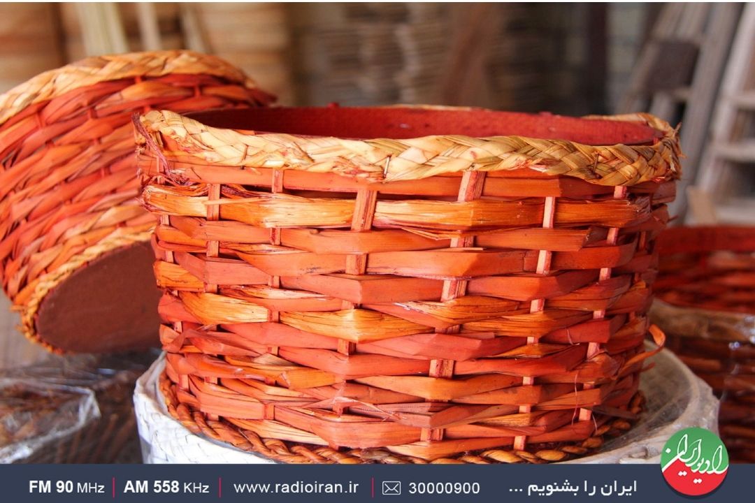 سبدبافی هنر قدیمی در قزوین