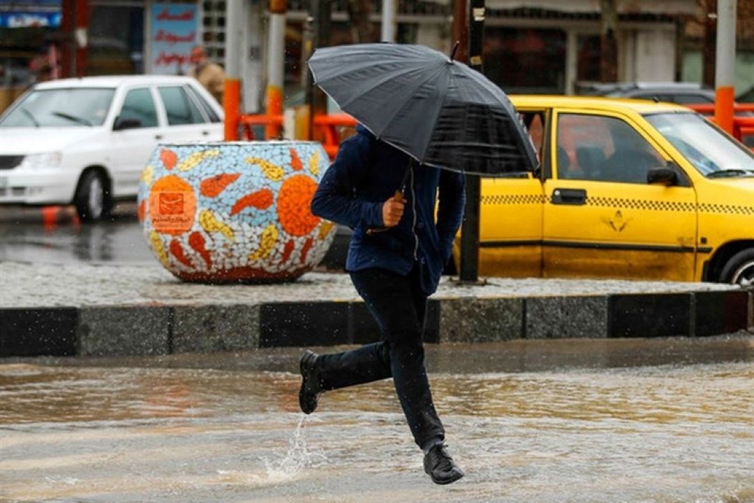هشدار بارندگی و گردوخاك در برخی مناطق كشور