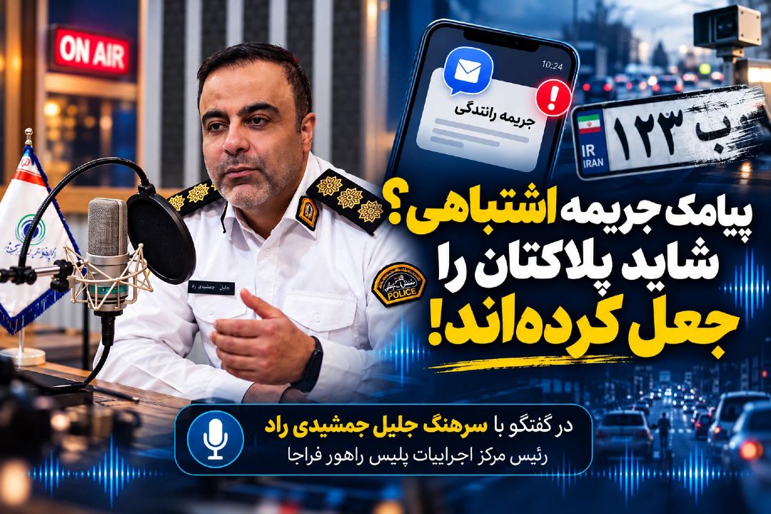 پیامك جریمه اشتباهی؟ شاید پلاكتان را جعل كرده‌اند!