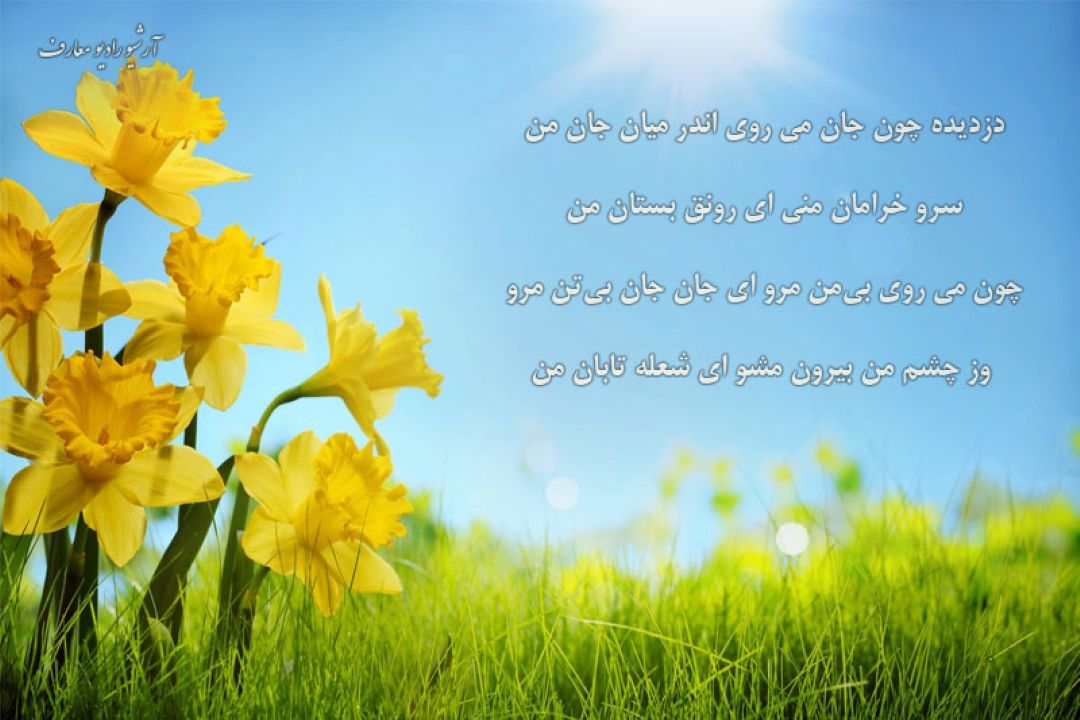 دزدیده چون جان می روی اندر میان جان من