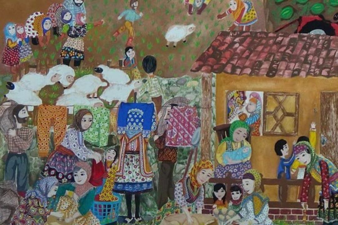 اهداء جوایز نقاشی بلاروس به كودكان سرزمین مادری 