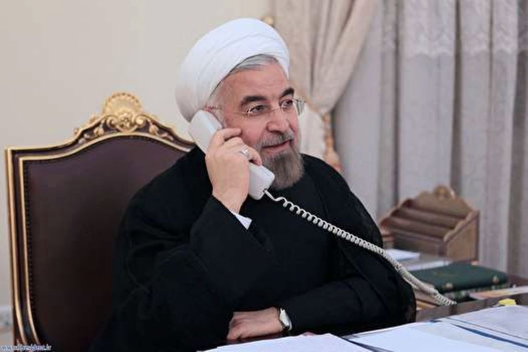 روحانی در تماس تلفنی با مكرون؛