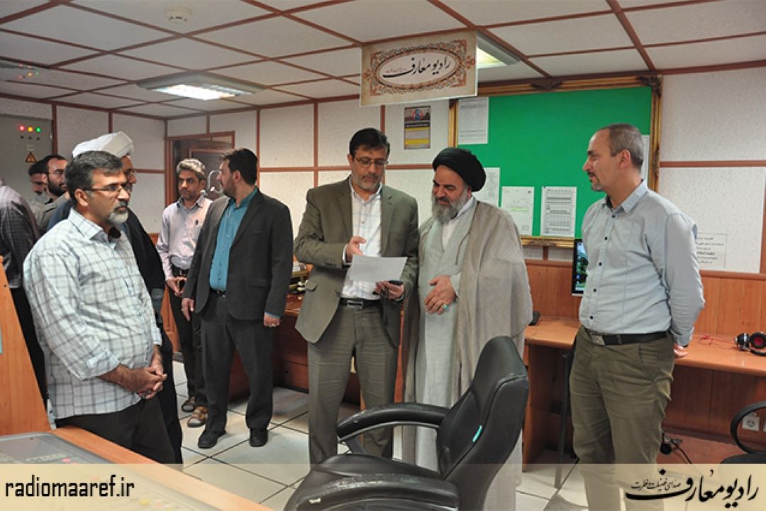 دیدار نماینده مقام معظم رهبری در استان كردستان با مدیر رادیو معارف 
