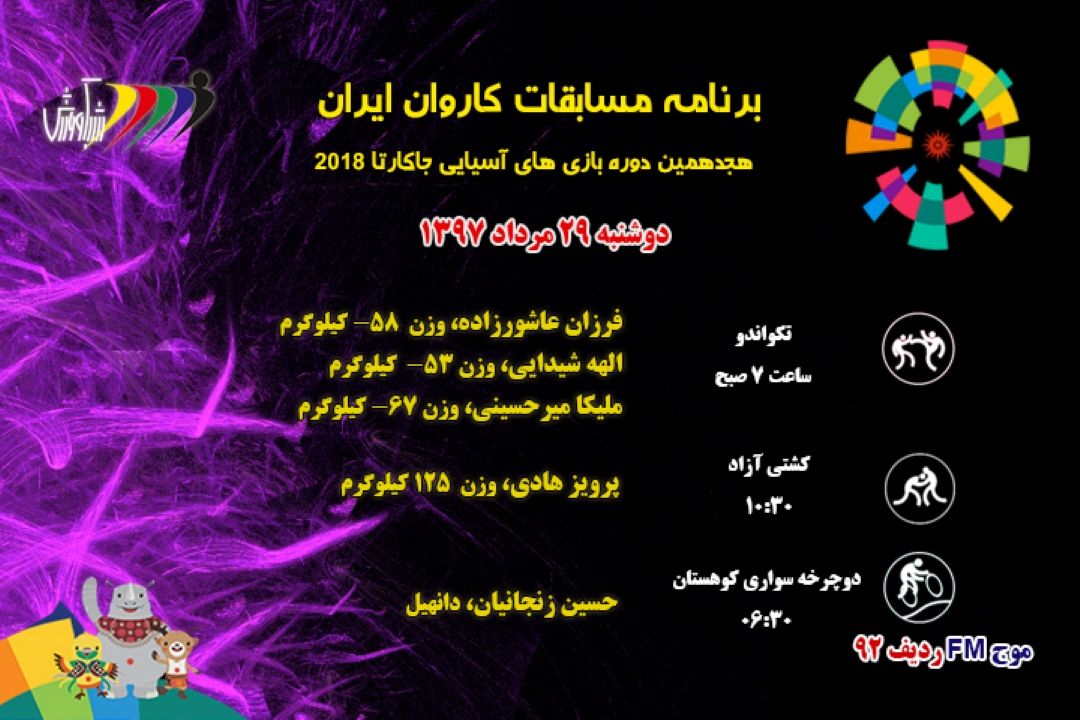 بازیهای آسیایی جاكارتا2018