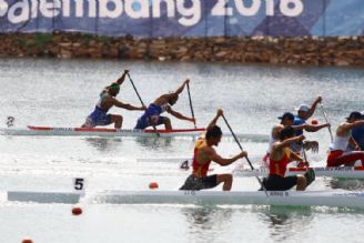 بازی‌های آسیایی جاكارتا2018 قایقرانی رتبه چهارم
