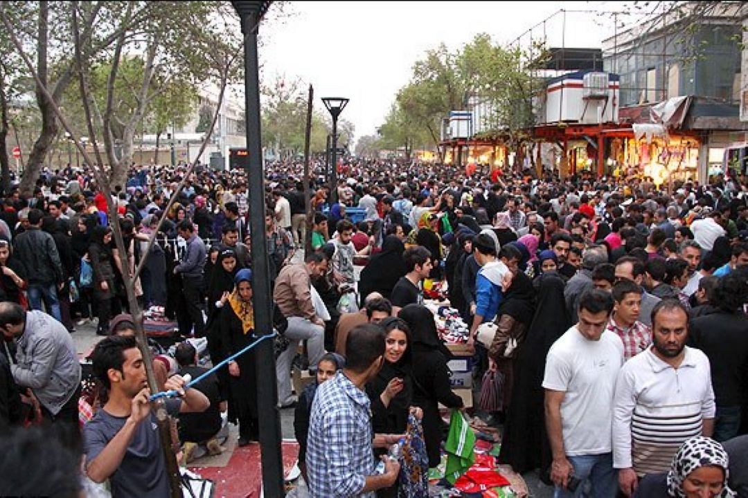 جمعیت استان تهران 20درصد جمعیت كشور 