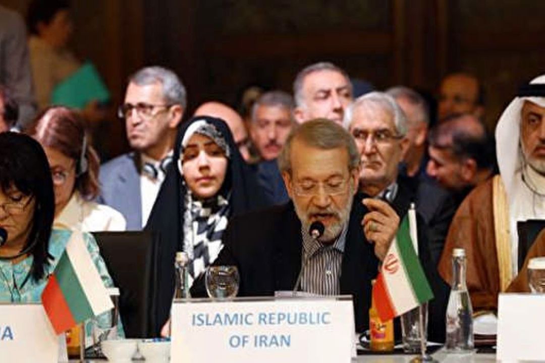 لاریجانی در سومین اجلاس بین المجالس؛ مشكلات جهانی نتیجه یكجانبه گرایی آمریكاست 