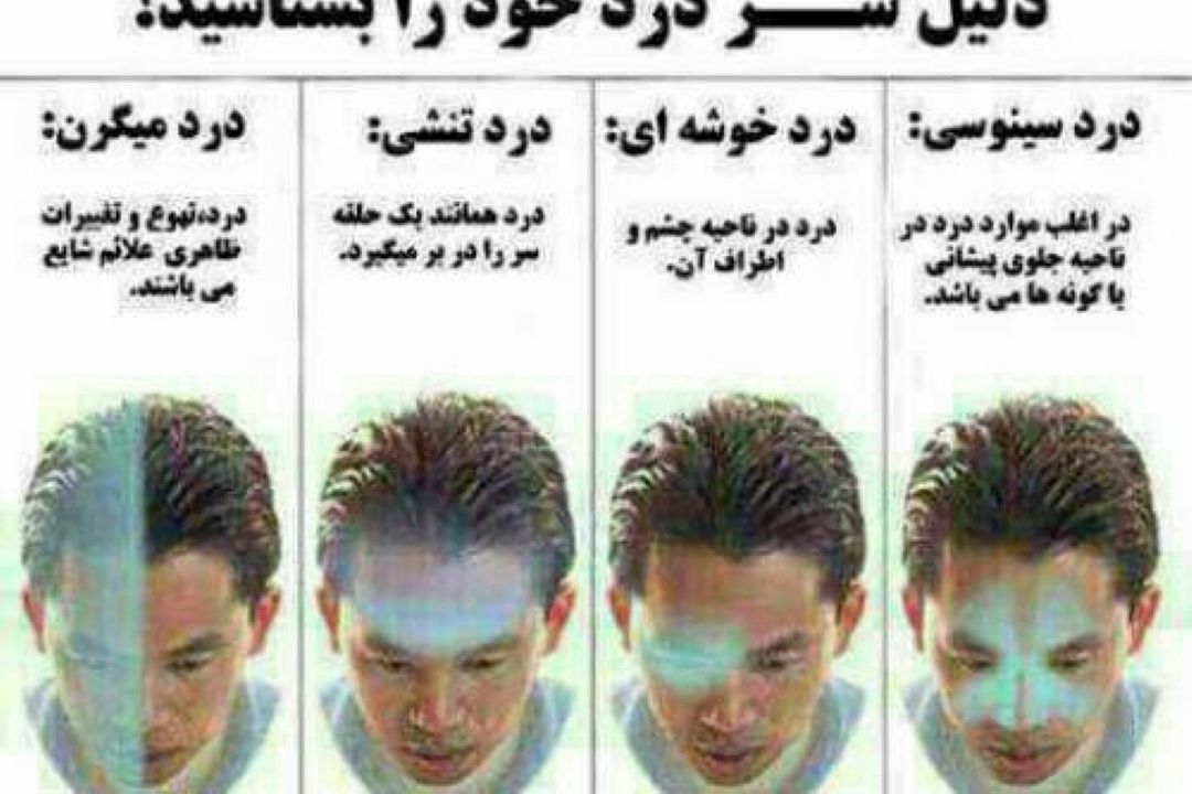 سردردها به چند دسته تقسیم می شوند 
