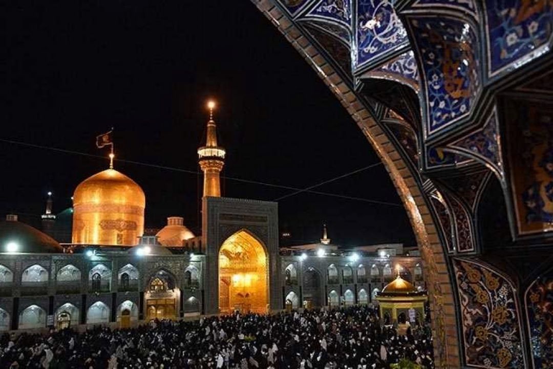 شام شهادت حضرت فاطمه زهرا(س) در حرم مطهر رضوی