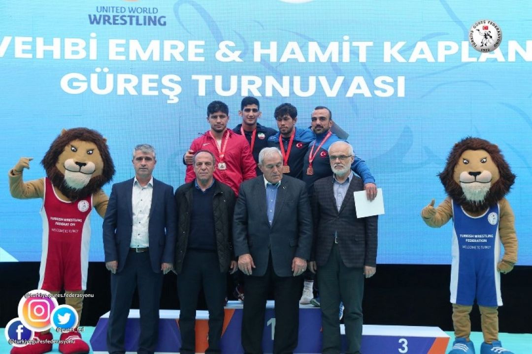 تیم منتخب كشتی_فرنگی ایران قهرمان جام وهبی تركیه