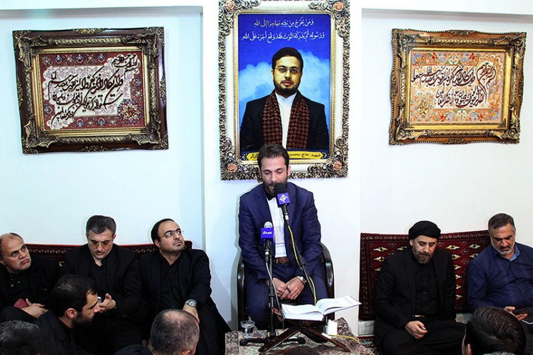 تلاوت جعفر فردی در محفل انس با قرآن مشهد/ كاروان قرآنی انقلاب