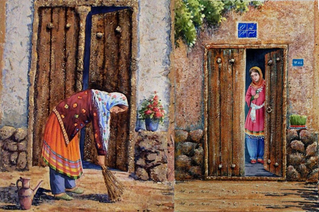  خانه تكانی یادگاری كهن از دیروز تا به امروز