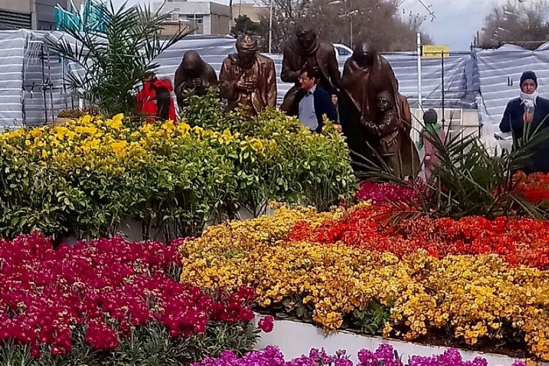 شهر مشهد برای حضور زائران آماده و زیبا  شده است 
