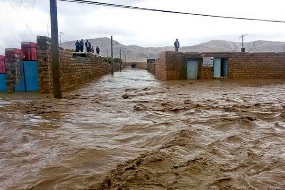 آبگرفتگی 8 روستا در شهرستان هیرمند
