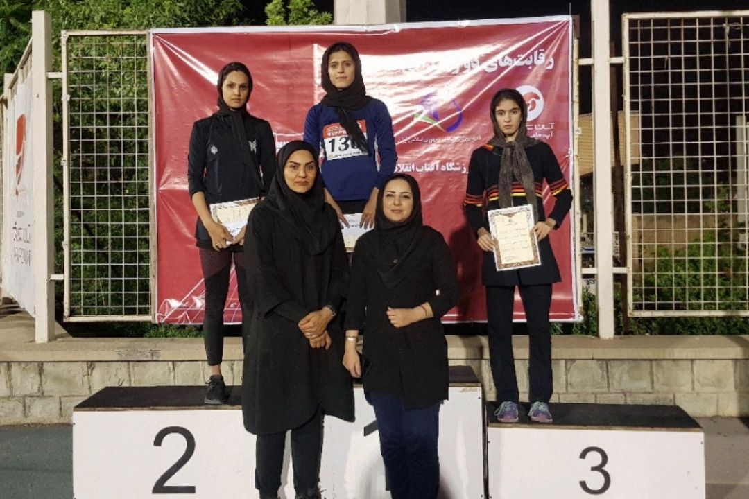 مبینی برنده جایزه لیگ طلایی دو و میدانی ایران 