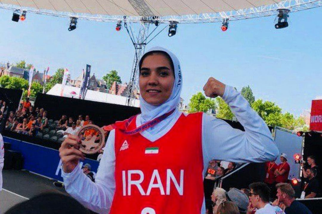 مدال برنز عبدالوند در مسابقات جام جهانی بسكتبال سه نفره