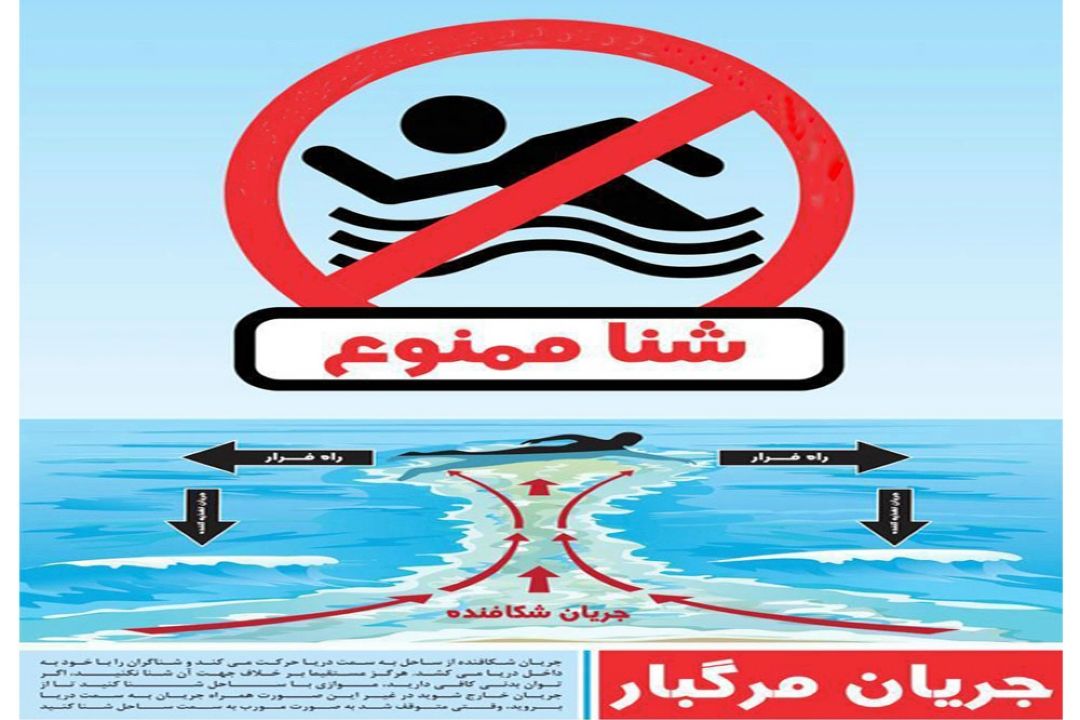 جریان مرگبار: شنا ممنوع