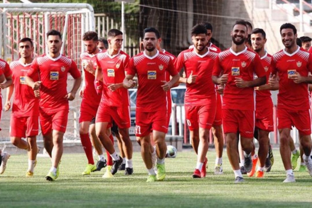 گزارش تمرین پرسپولیس|ماهینی و بشار اختصاصی كار كردند