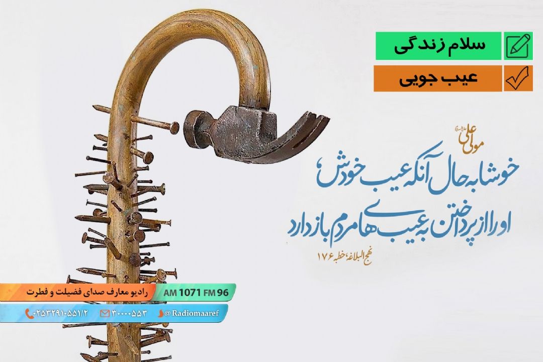 پیام زندگی - عیب جویی
