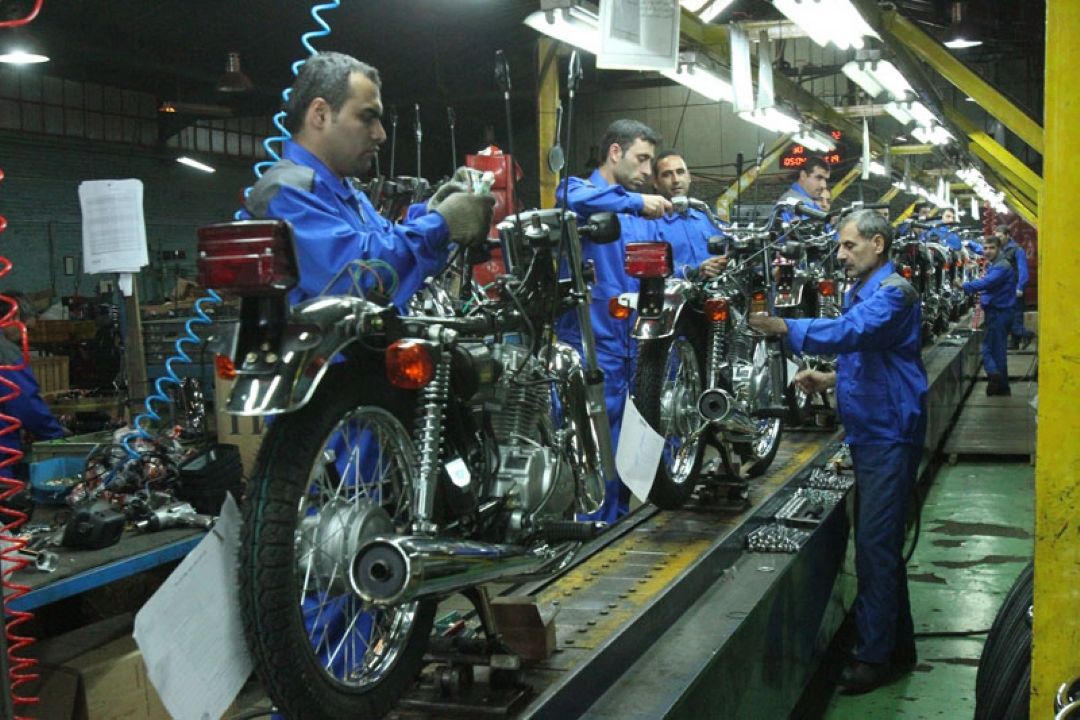 فعالیت 20 واحد تولیدی موتورسیكلت در ایران