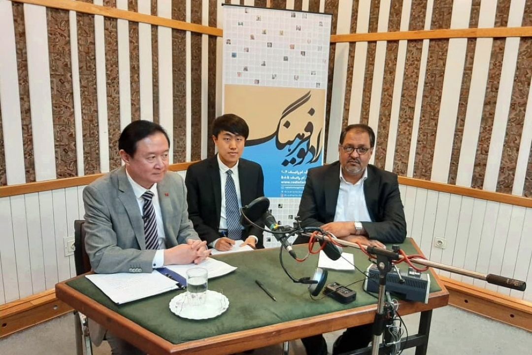 سفیر چین با مدیر رادیو فرهنگ دیدار كرد