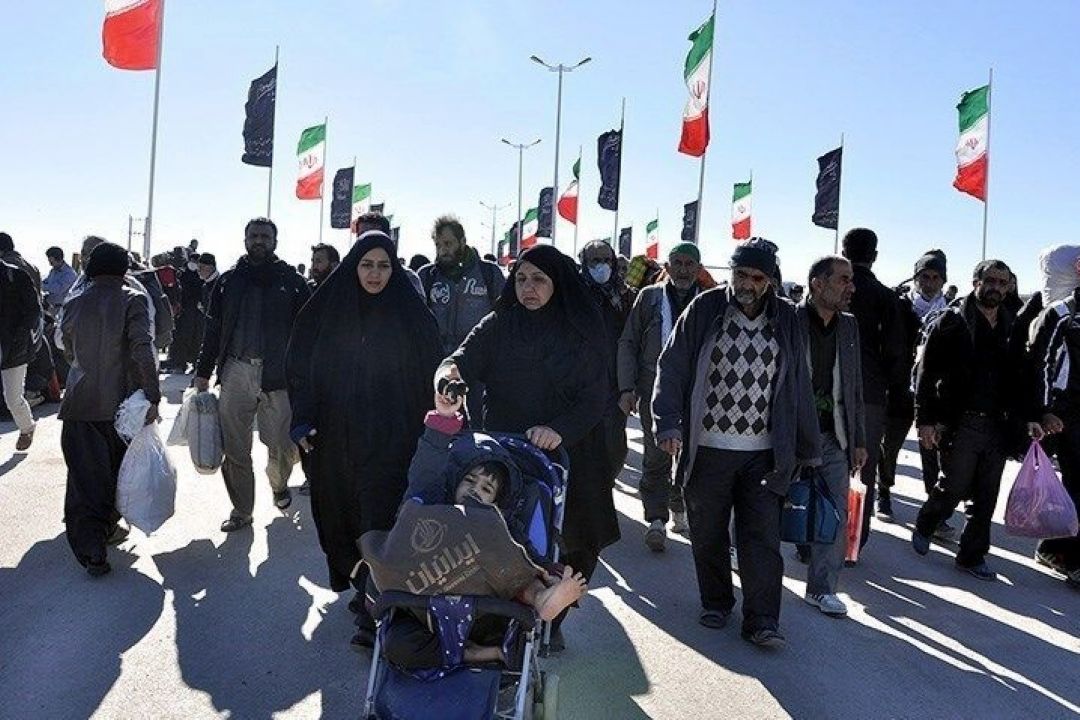 مرز مهران، امسال نیز ركورد دار تردد زوار اربعین حسینی(ع) است
