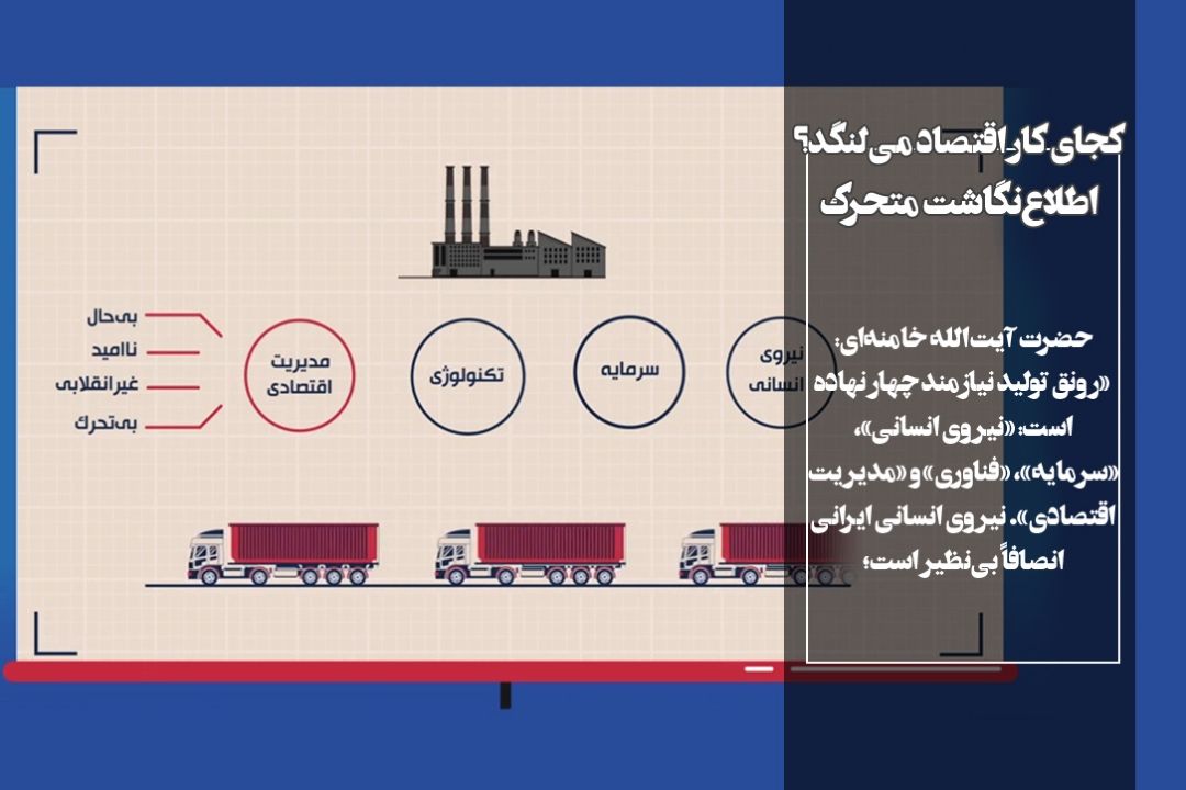 اطلاع‌نگاشت متحرك | كجای كار اقتصاد می‌لنگد؟