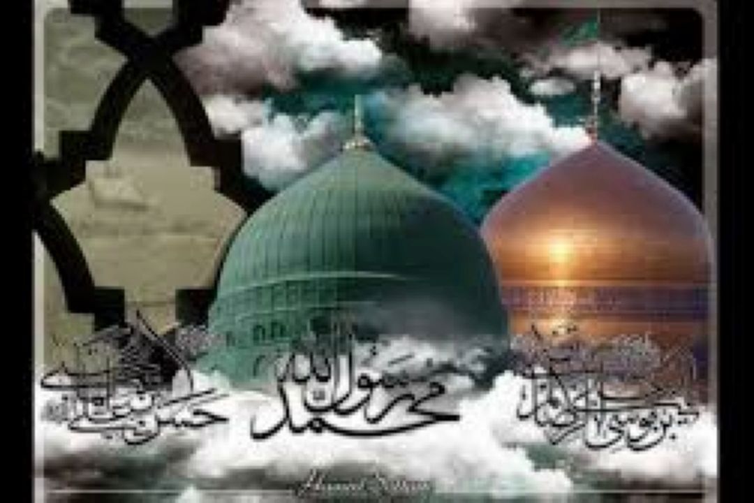 ماه فروماند از جمال محمد (ص)...