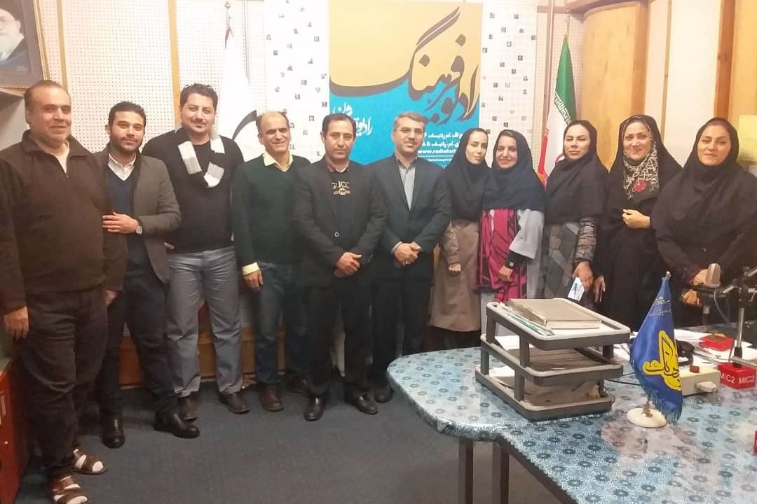 بازدید سرزده مدیر شبكه فرهنگ از پشت صحنه برنامه هفت كوچه 