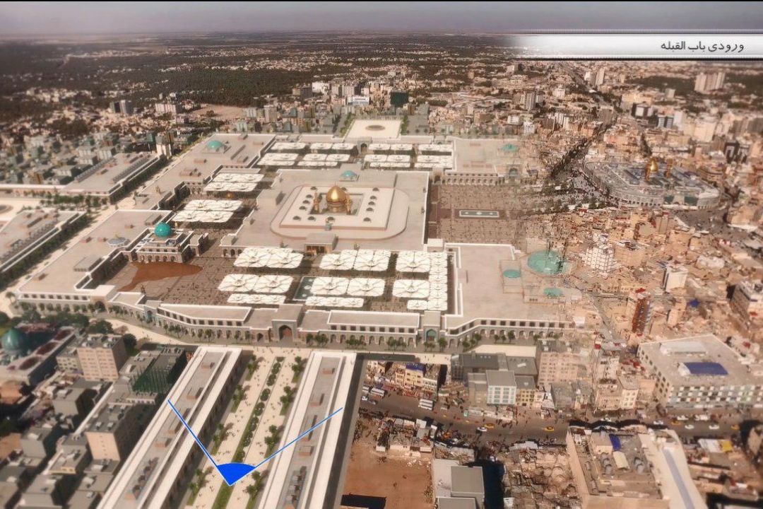 افزایش 4 هزار متر مربعی صحن حضرت زینب (س) 