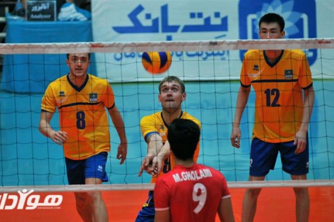 پخش زنده رقابت والیبالی ایران و قزاقستان