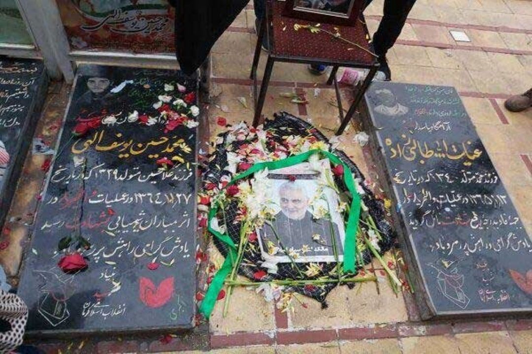 آرامش ابدی سردار در دیار