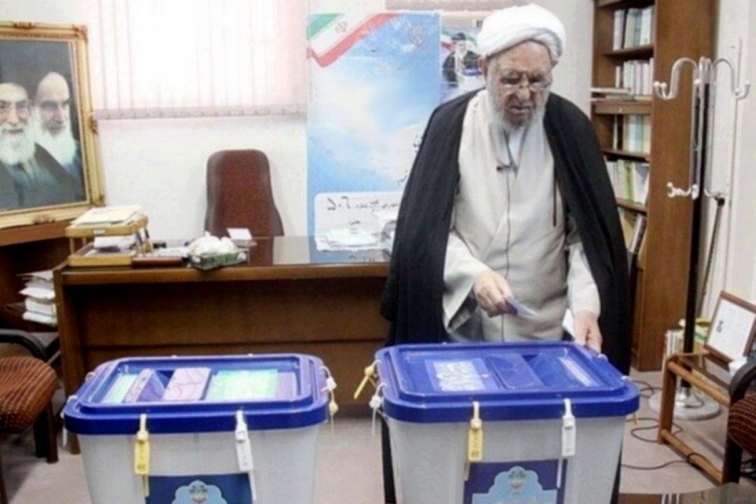 شركت آیت الله امینی در انتخابات مجلس شورای اسلامی
