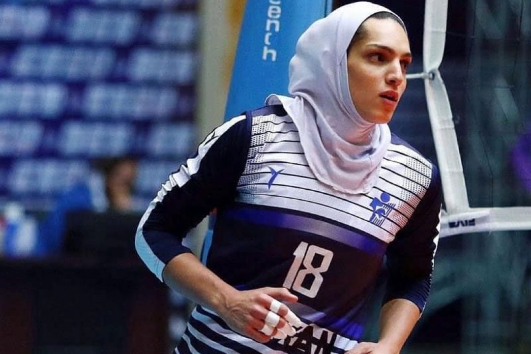 درخشش دختر ایرانی در لیگ والیبال تركیه